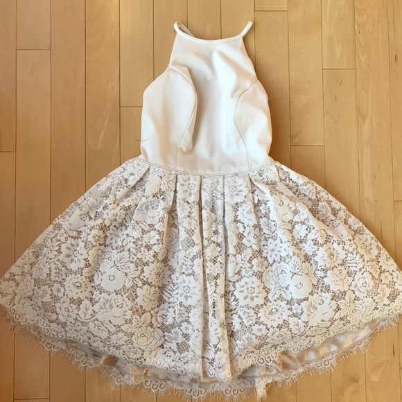 Alyce White Cocktail Dress - Picture 4 of 11